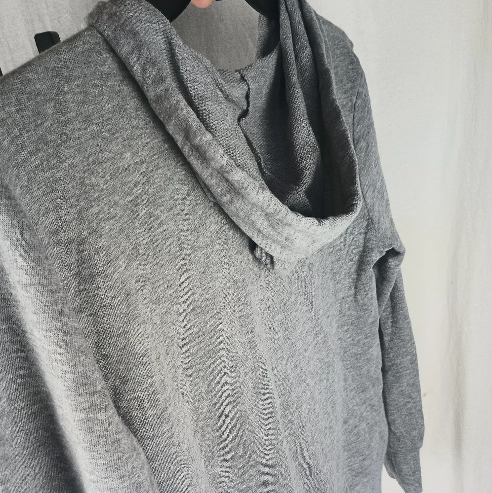 Treasure & Bond Zip-Up Hoodie In Grey Medium Heather Size Medium 8 - 10 NWT